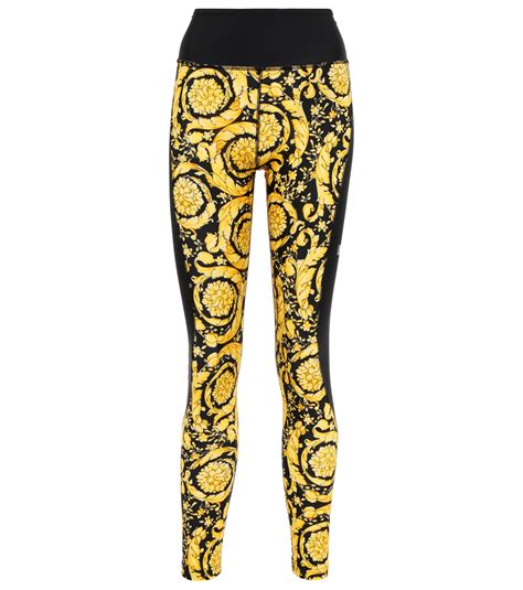 versace barocco plate|versace barocco leggings.